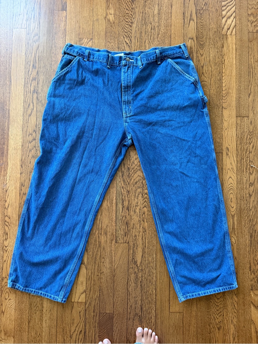 Carhartt B13 Dungaree Fit Jeans | Men’s 46x30 | Denim Blue